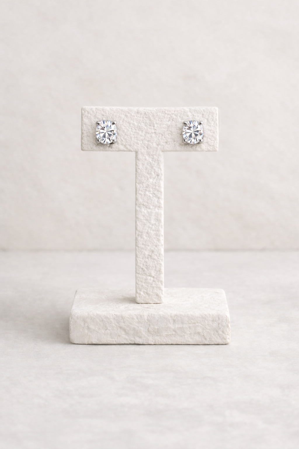 עגילי סוליטר 1.5