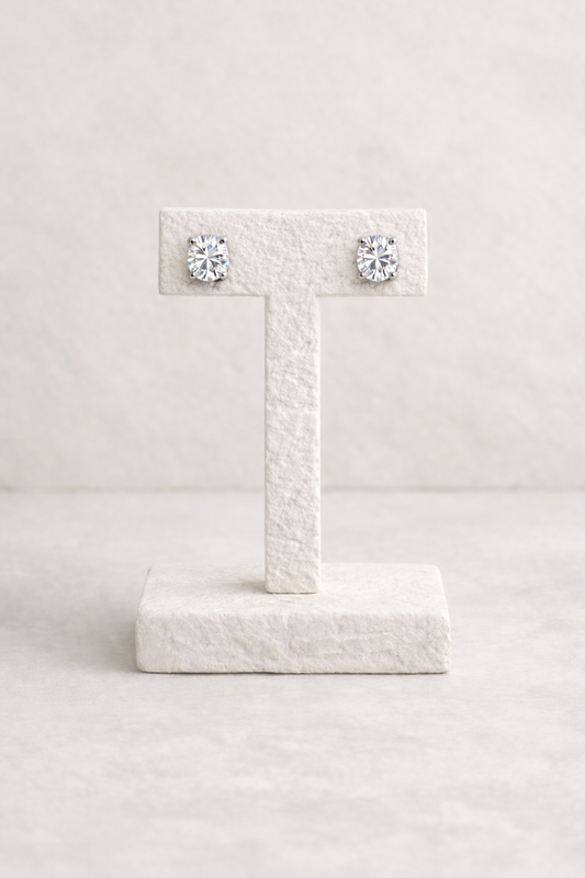 עגילי סוליטר 1.5